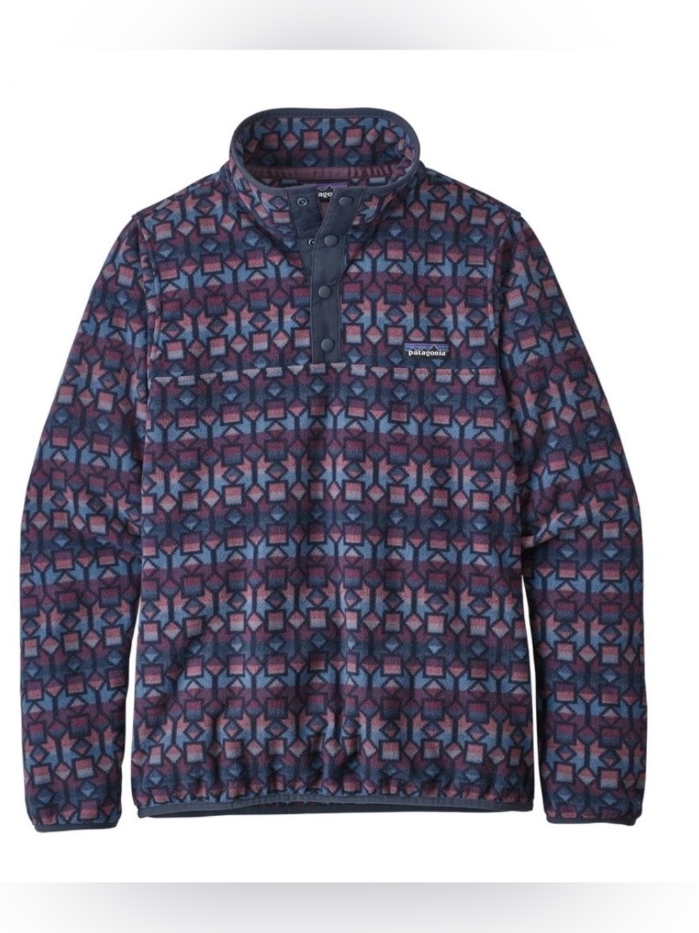 PATAGONIA Worn Wear Micro D Snap T Pullover Fleece Women's size Small.